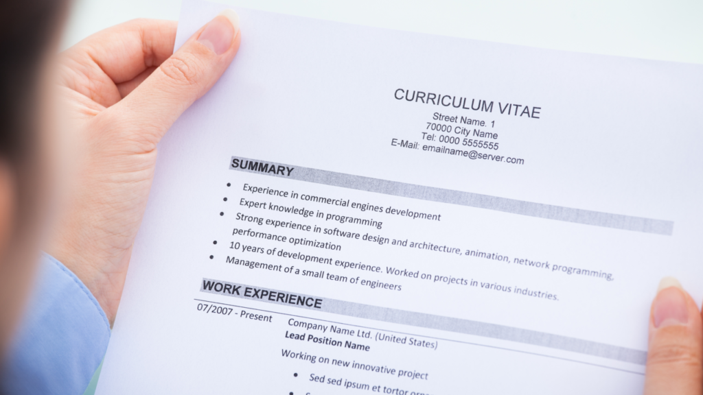 Curriculum Vitae