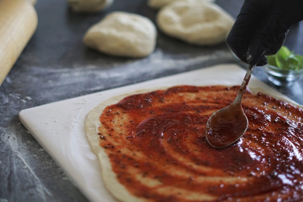 pizza a lunga lievitazione