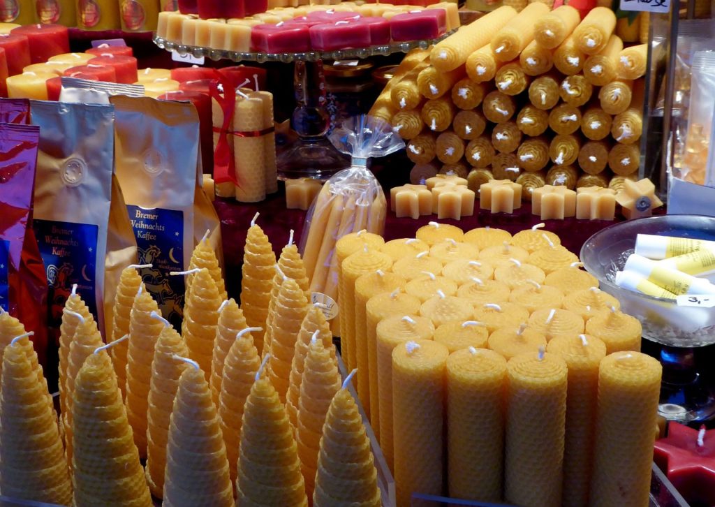 candele mercatini hobbisti