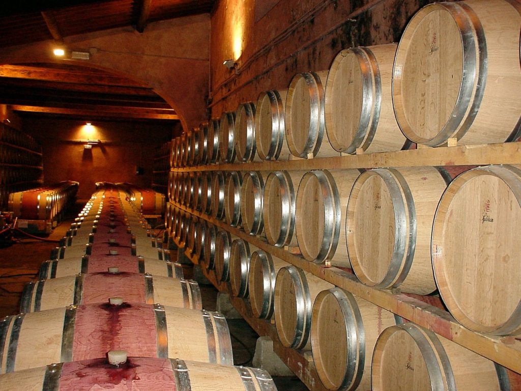 Val d'Orcia cantine