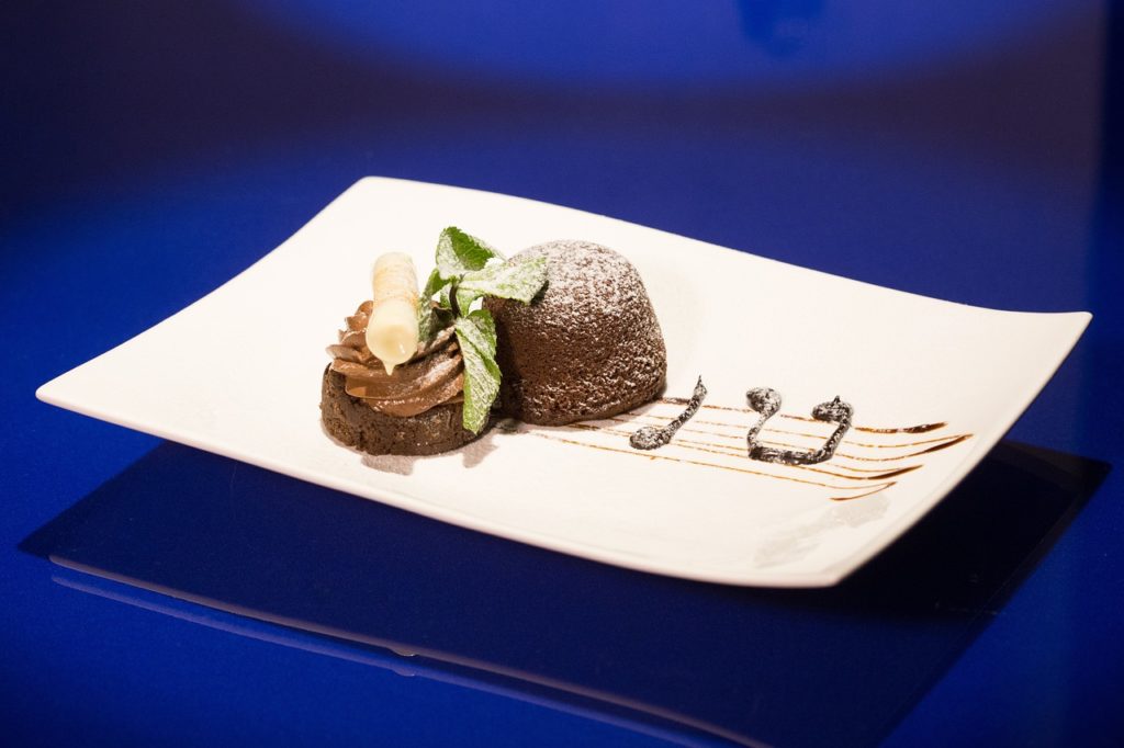 cuore caldo al cioccolato