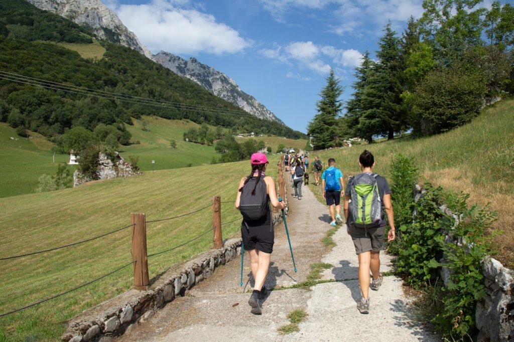 accompagnatore turistico trekking