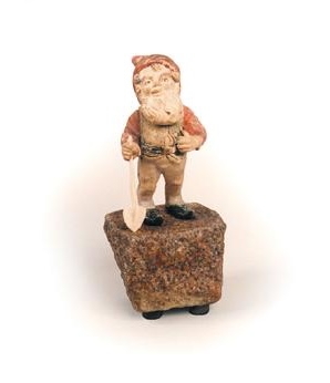 Nano da Giardino Figura Nano Con Irrigatore IN Piedi Grande IN Plastica H 70 CM