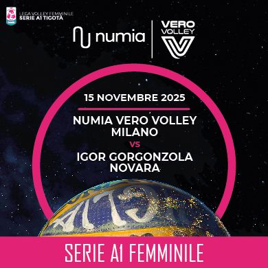 partita numia vero volley milano